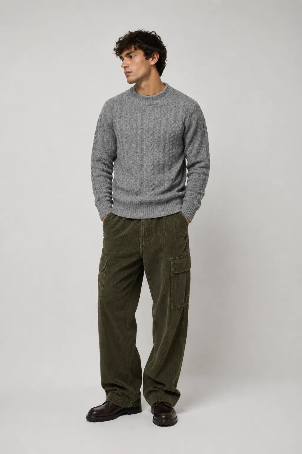Wrangler Jersey Hombre Cable Gris Who killed Bambi?