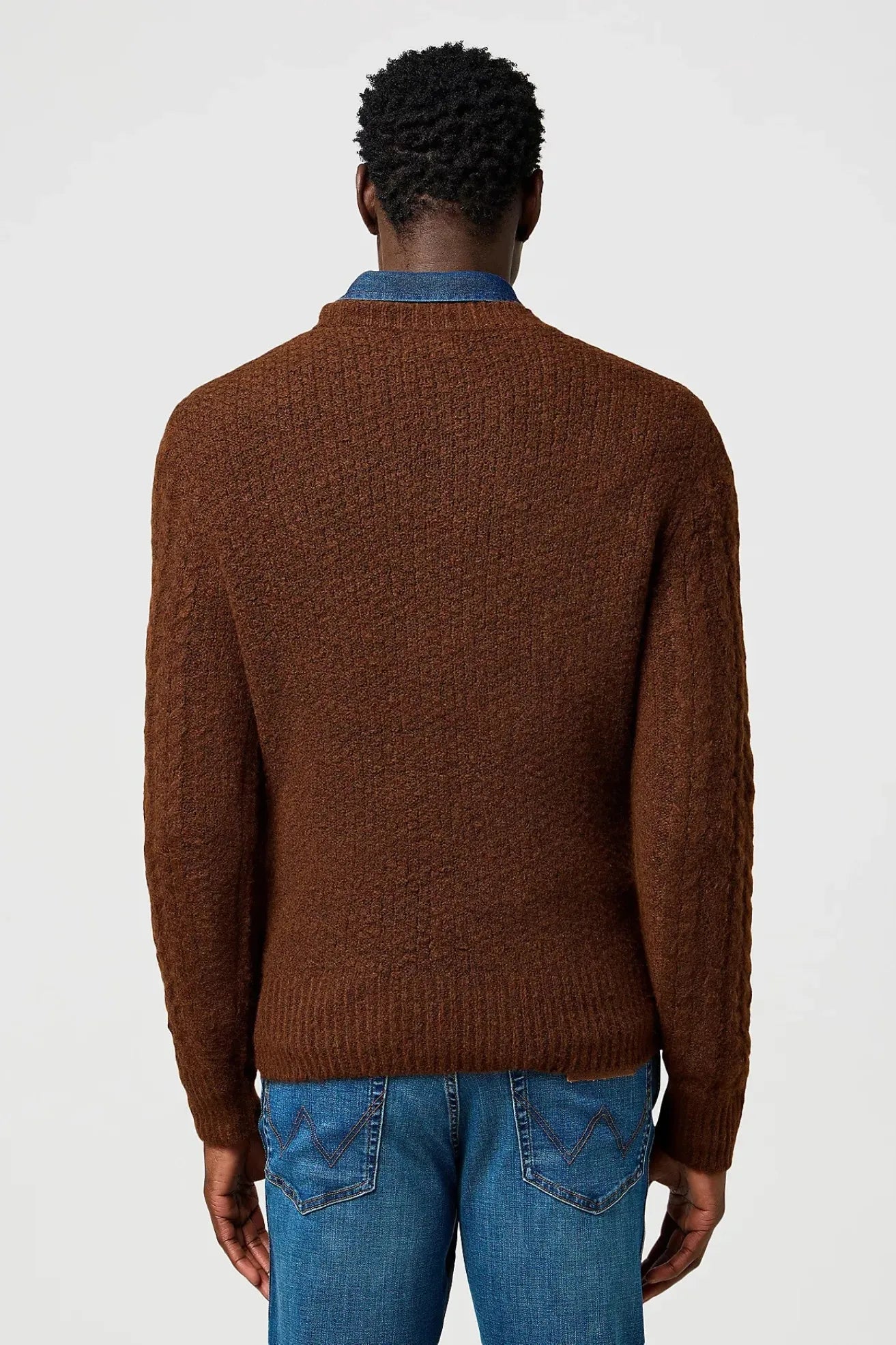Wrangler Jersey Hombre Cable Marrón Who killed Bambi?