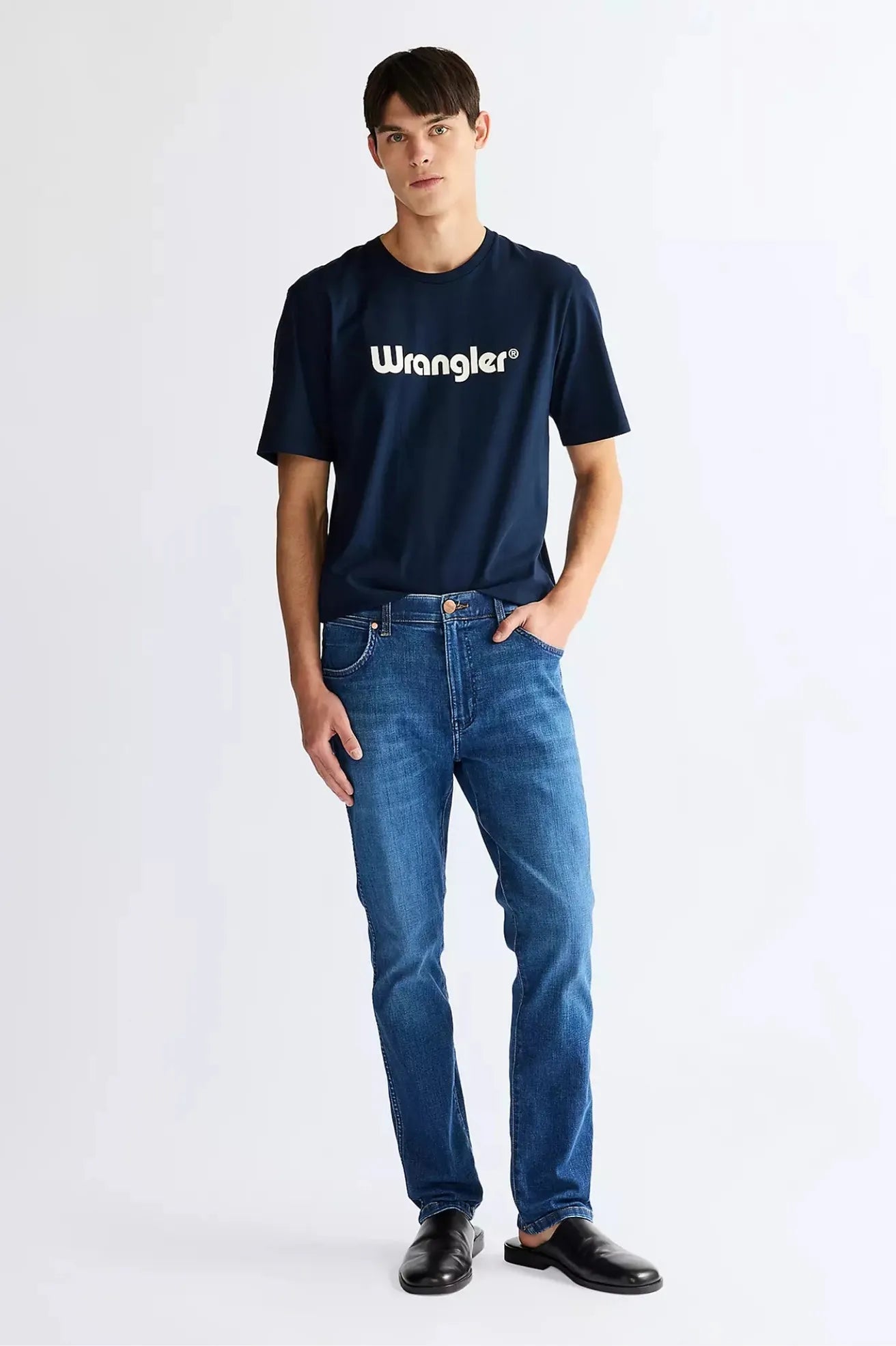 Wrangler Pantalón Vaquero Hombre Larston Dandelion Summer Who killed Bambi?