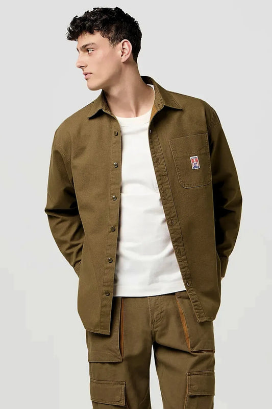 Wrangler Sobrecamisa Hombre Verde Who killed Bambi?