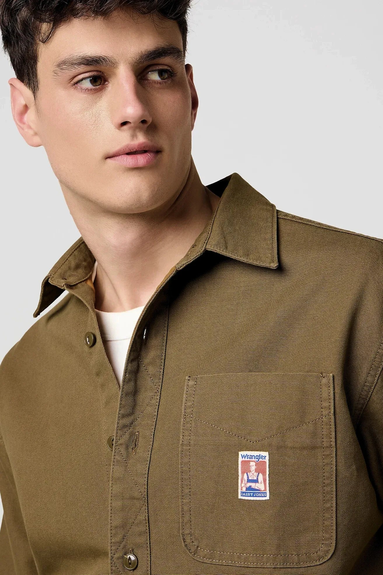 Wrangler Sobrecamisa Hombre Verde Who killed Bambi?