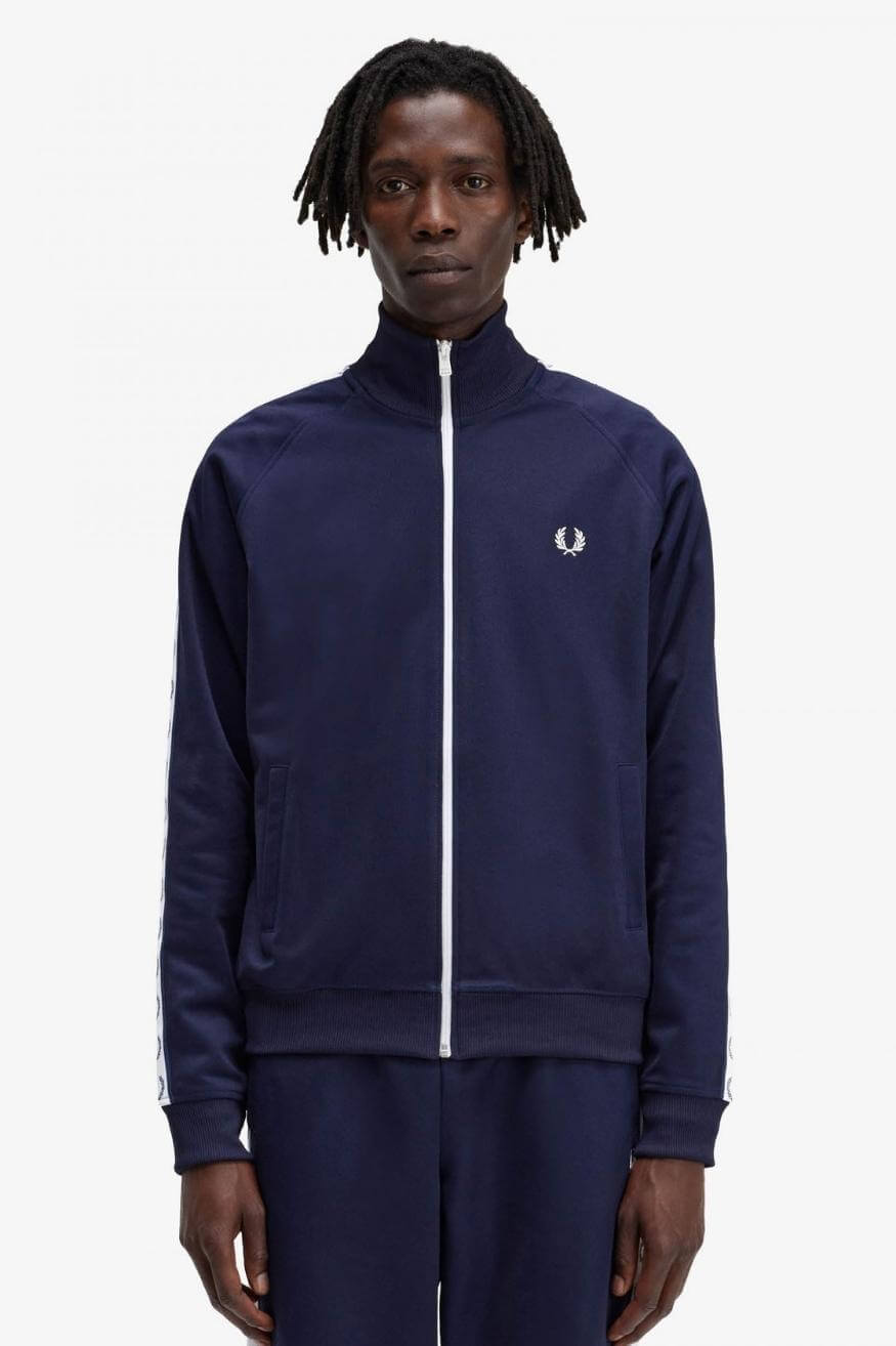 Fred Perry Chaqueta Hombre Chándal Azul - Who Killed Bambi?