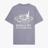 Pompeii Camiseta Hombre Burgers In Bed Gris - Who Killed Bambi?