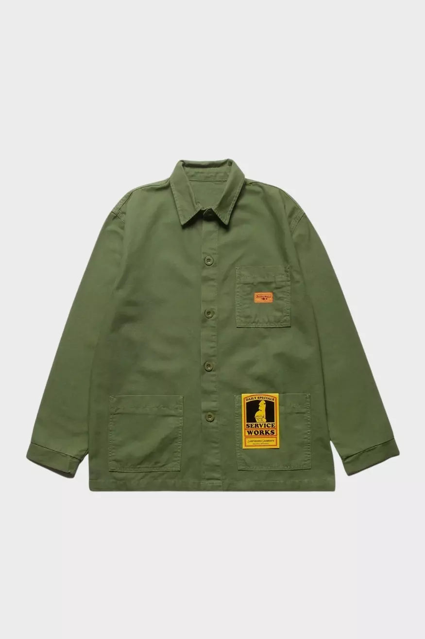 Service Works Chaqueta Chef Hombre Classic Verde - Who Killed Bambi?
