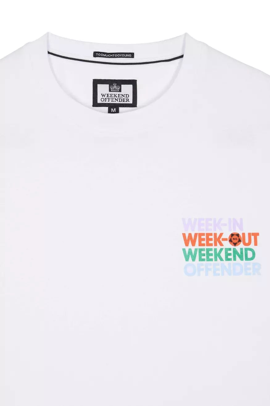 Weekend Offender Camiseta Week In Week Out Blanca - Who Killed Bambi?